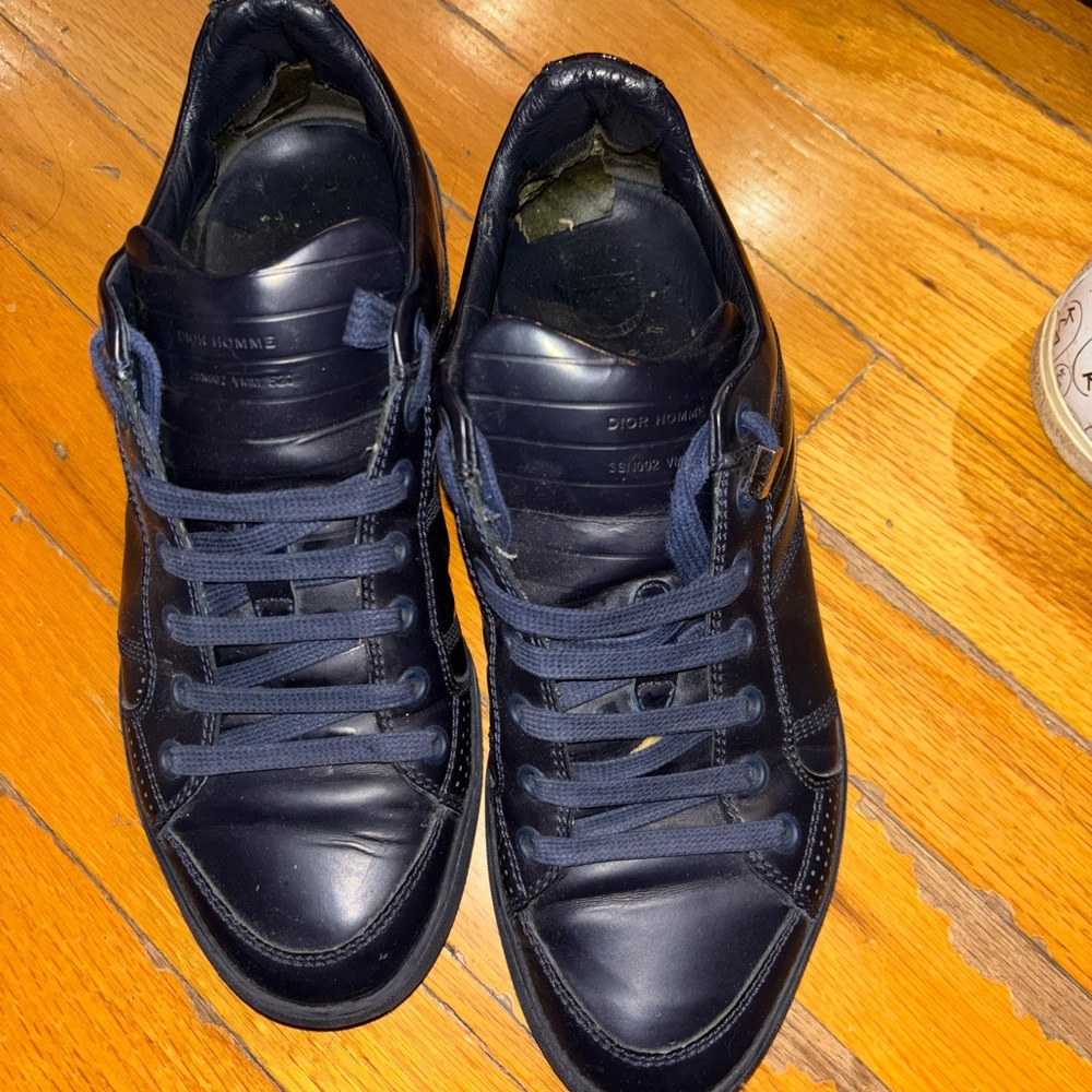 Christian Dior homme Men's Navy Sneakers